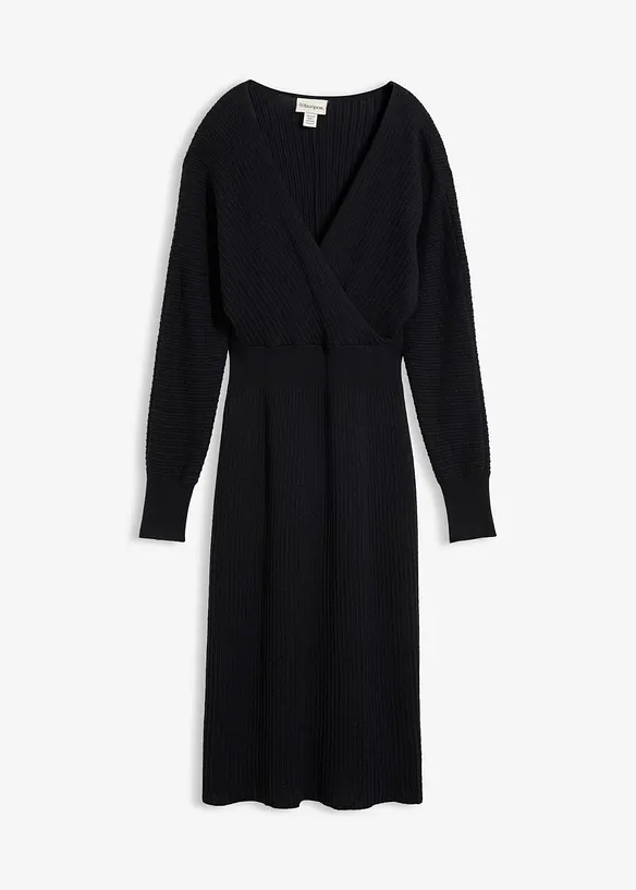 Abito in maglia di misto lana morbido, bonprix