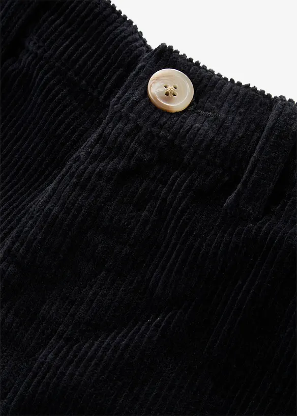 Pantaloni in velluto a coste di misto cotone, bonprix