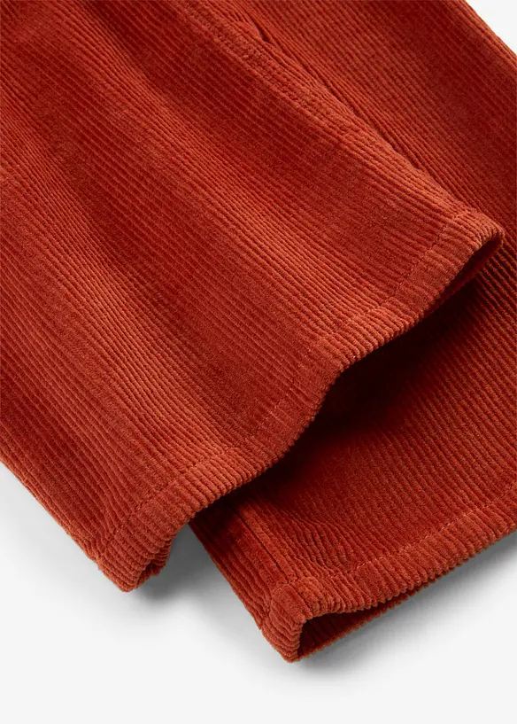 Pantaloni in velluto a coste di misto cotone, bonprix