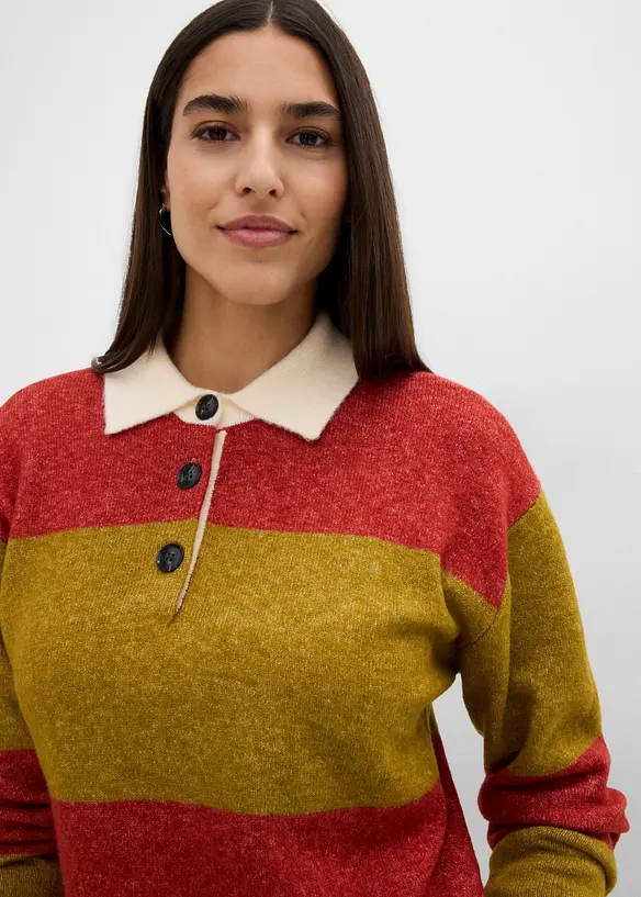 Maglione con percentuale di lana, bonprix
