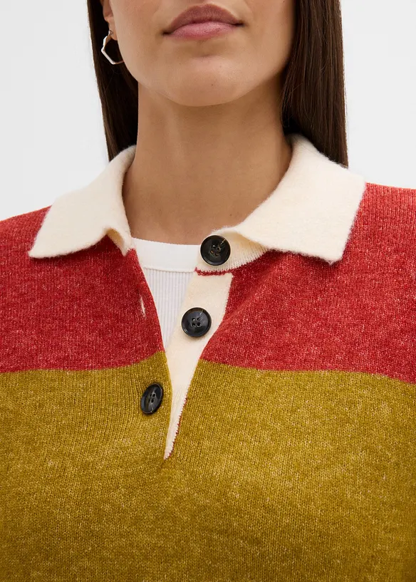 Maglione con percentuale di lana, bonprix