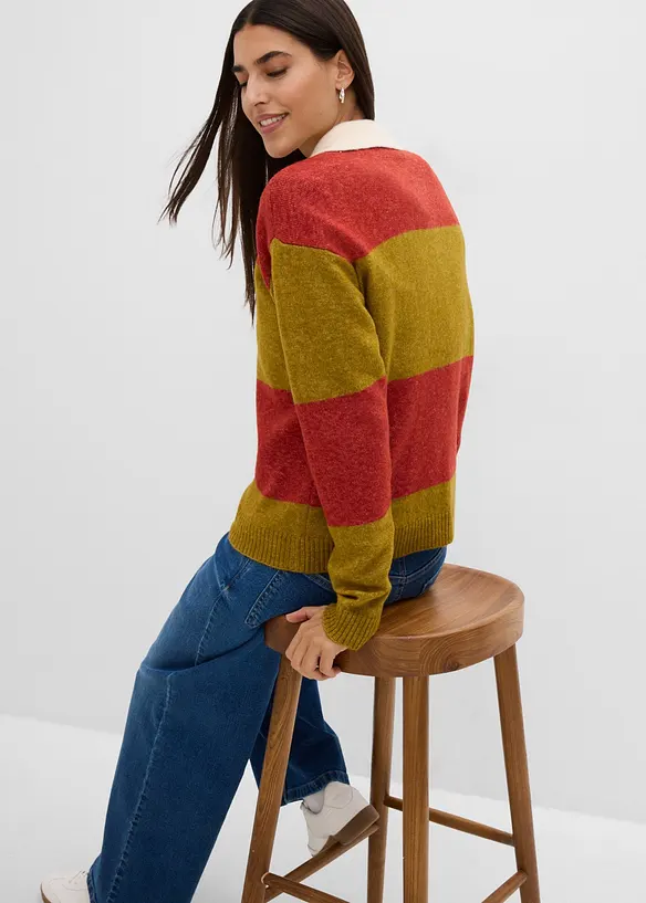Maglione con percentuale di lana, bonprix