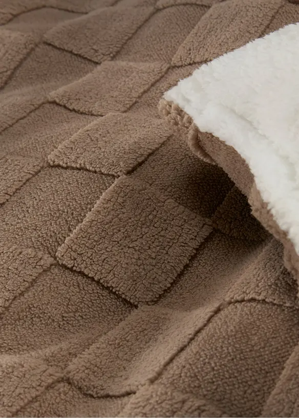 Biancheria da letto double-face con effetto bassorilievo, bonprix