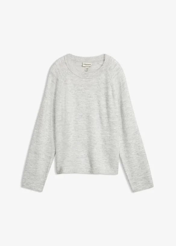 Maglione ampio in filato fine, bonprix