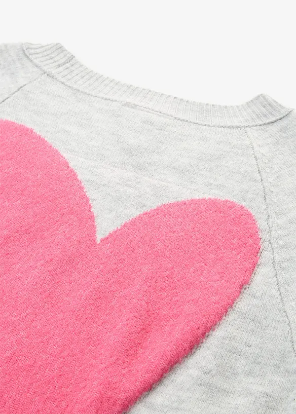 Maglione ampio in filato fine, bonprix