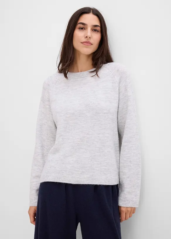 Maglione ampio in filato fine, bonprix