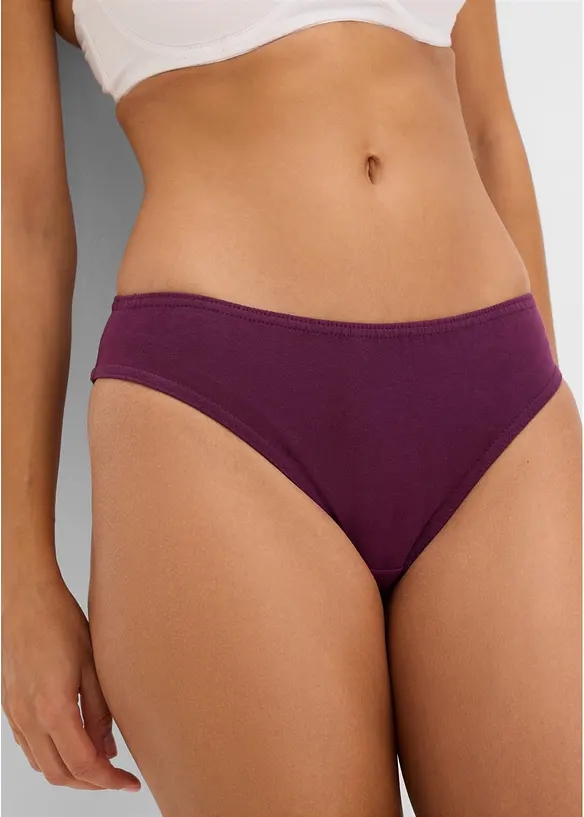 Slip con morbido cotone (pacco da 10), bonprix