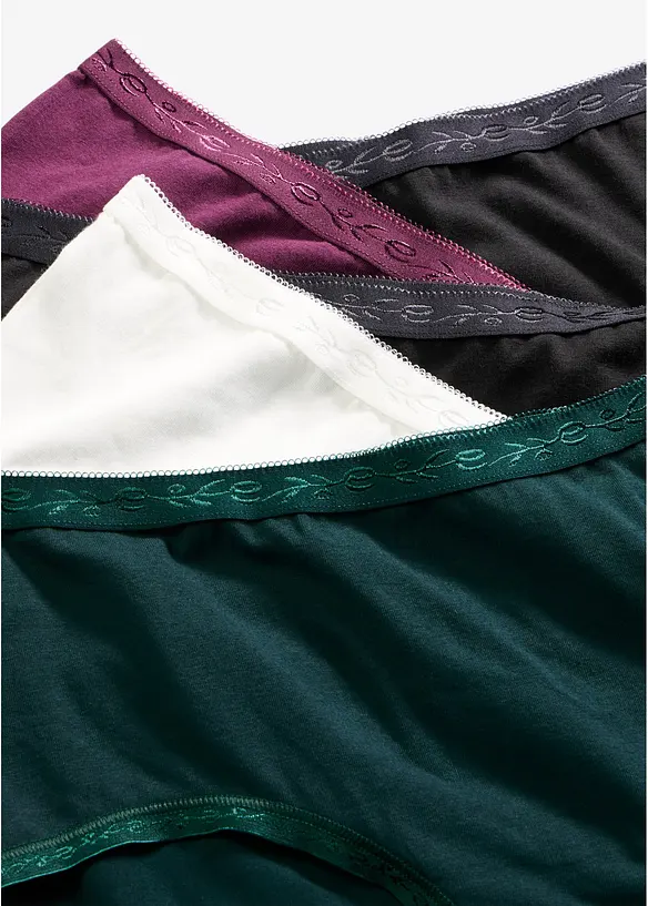 Slip alto (pacco da 5), bonprix