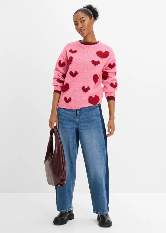 Maglione boxy, bonprix