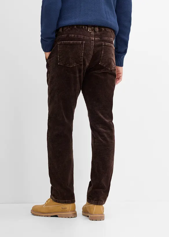 Pantaloni di velluto a coste classic fit, straight, bonprix