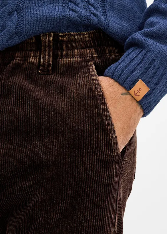 Pantaloni di velluto a coste classic fit, straight, bonprix