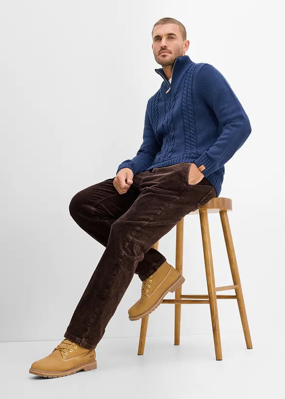 Pantaloni di velluto a coste classic fit, straight, bonprix