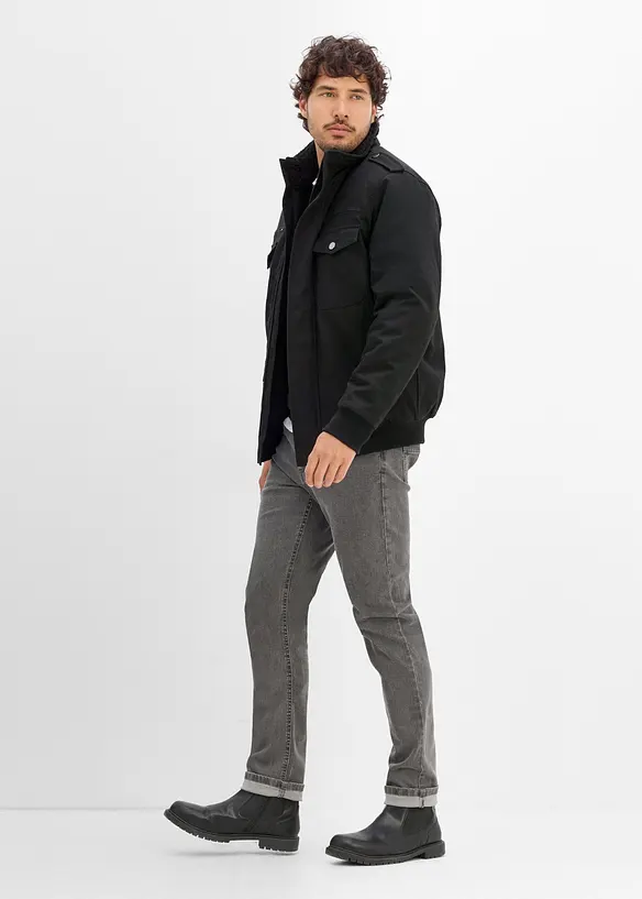 Giacca invernale con fodera in pile, bonprix