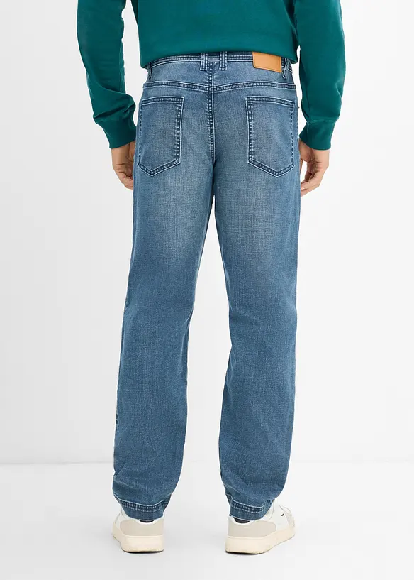 Jeans con cavallo rinforzato classic fit, tapered, bonprix