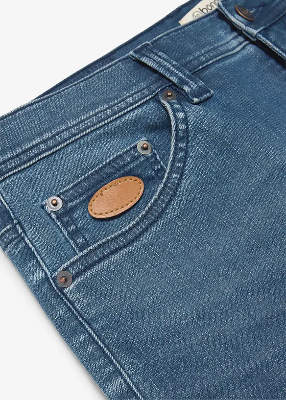 Jeans con cavallo rinforzato classic fit, tapered, bonprix