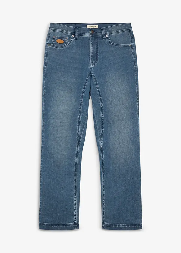 Jeans con cavallo rinforzato classic fit, tapered, bonprix