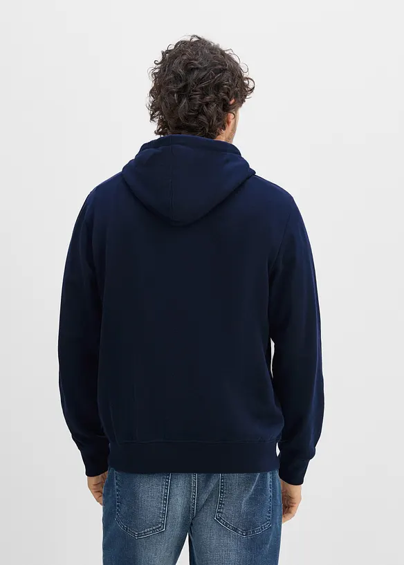 Felpa con cappuccio e taglio comfort, bonprix