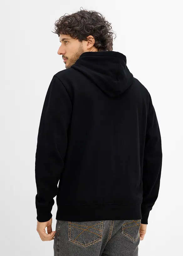 Felpa con cappuccio e taglio comfort, bonprix