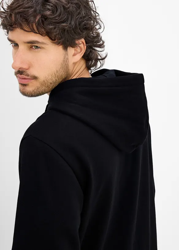 Felpa con cappuccio e taglio comfort, bonprix
