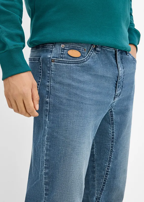 Jeans con cavallo rinforzato classic fit, tapered, bonprix