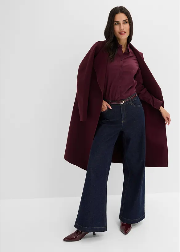 Camicia in popeline robusto, bonprix