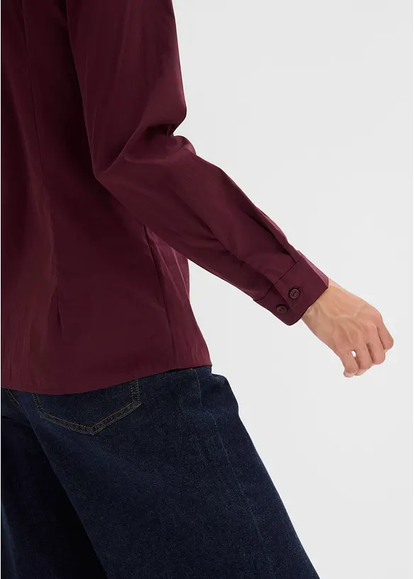 Camicia in popeline robusto, bonprix