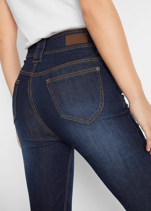 Jeans elasticizzati  confortevoli slim fit, vita alta, bonprix