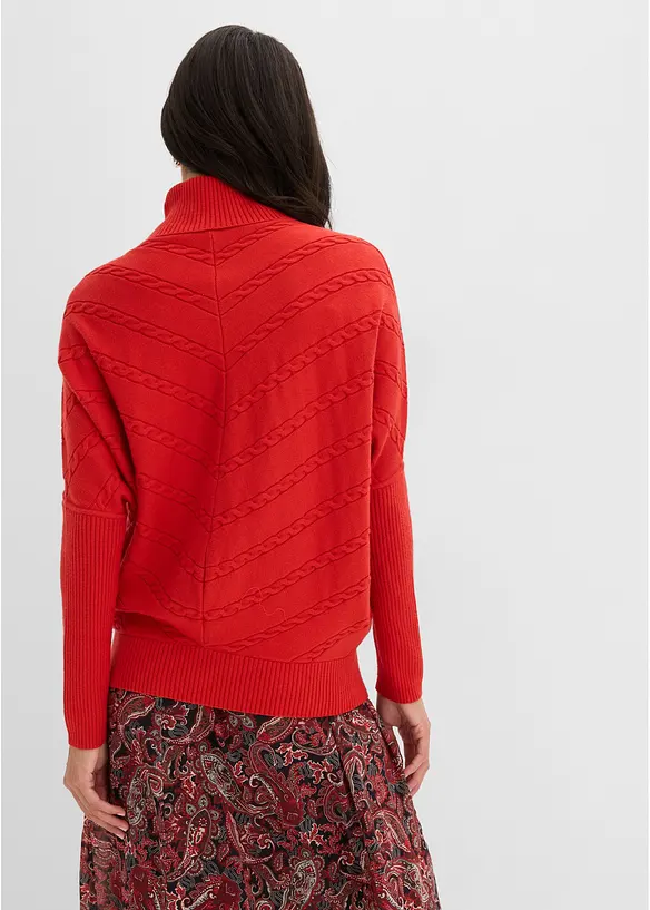 Maglione a collo alto, bonprix