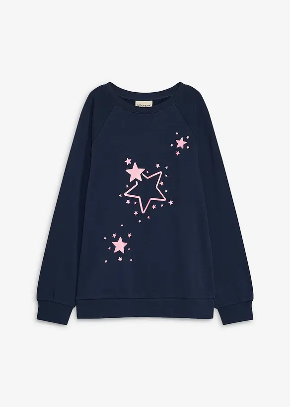 Felpa in puro cotone, bonprix