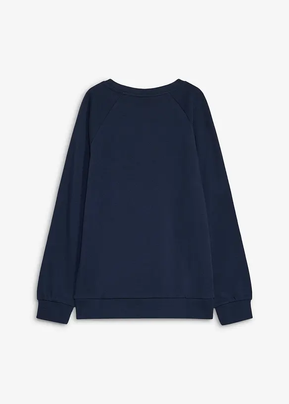 Felpa in puro cotone, bonprix