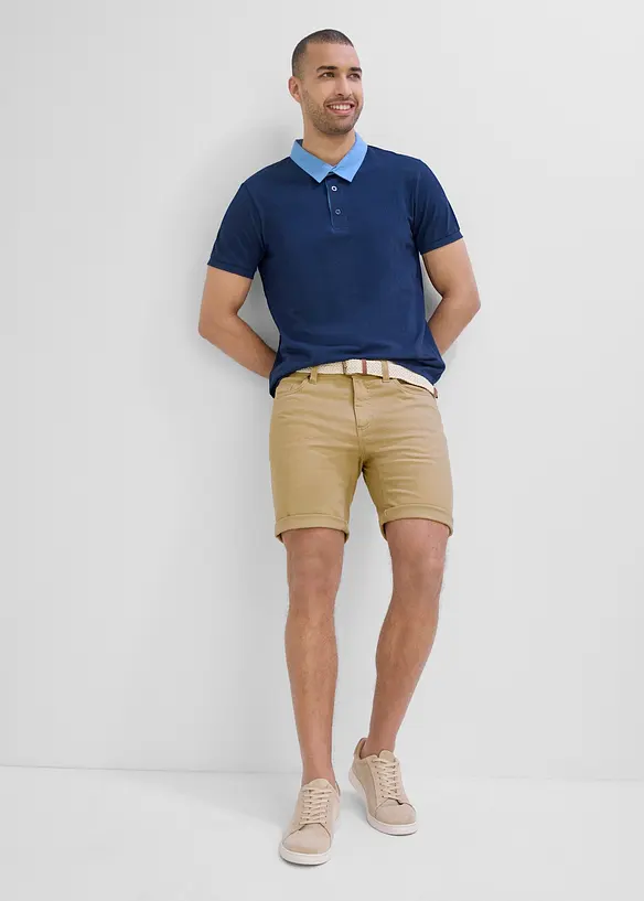 Bermuda elasticizzati, regular fit (pacco da 2), bonprix