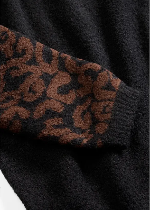 Maglione a trama operata, bonprix