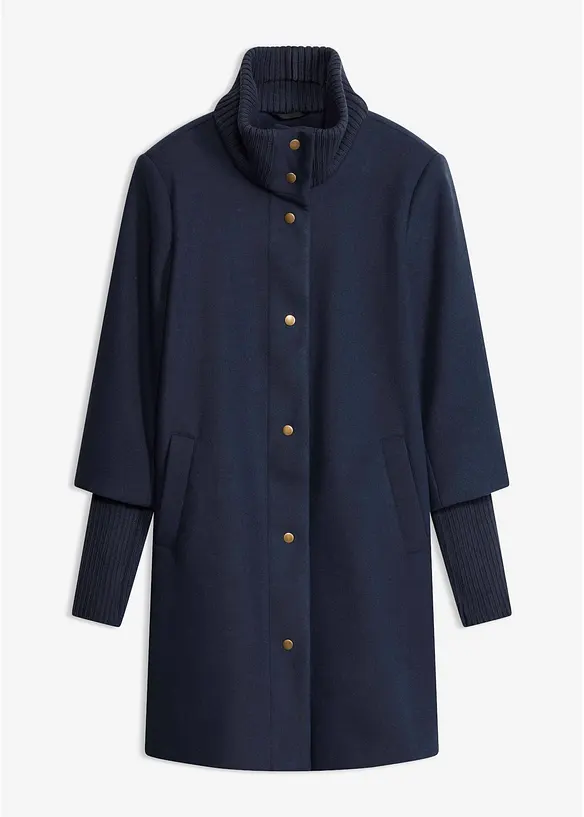 Cappotto corto in simil lana, bonprix