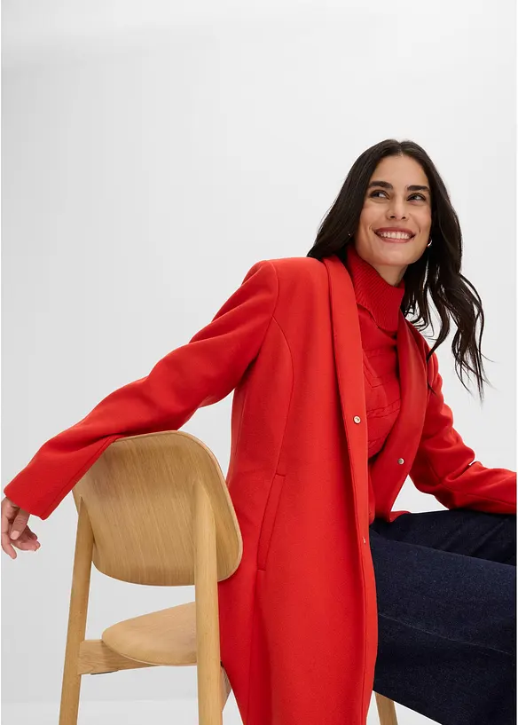 Cappotto corto in simil lana, bonprix
