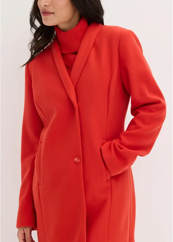 Cappotto corto in simil lana, bonprix