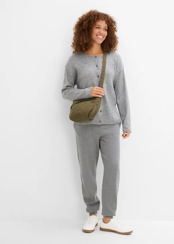 Cardigan in filato fine, bonprix