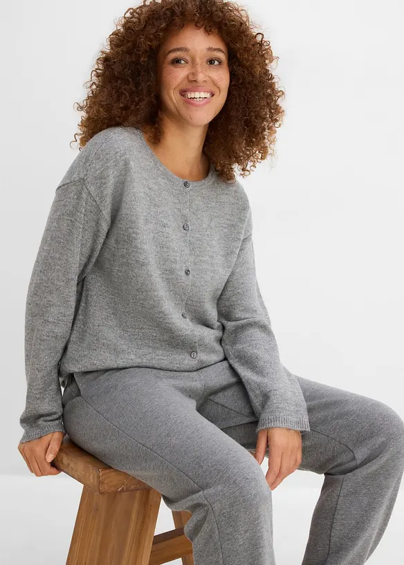 Cardigan in filato fine, bonprix