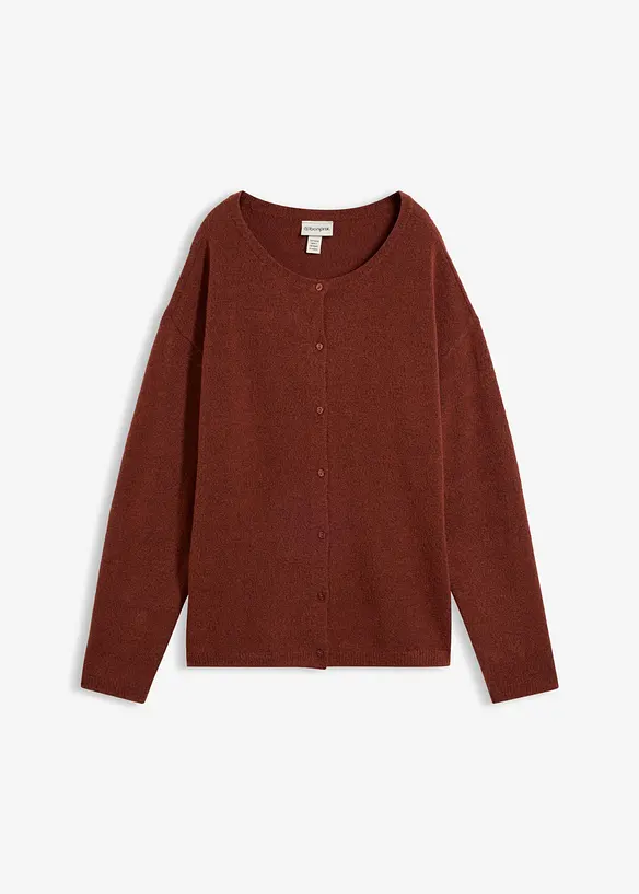 Cardigan in filato fine, bonprix