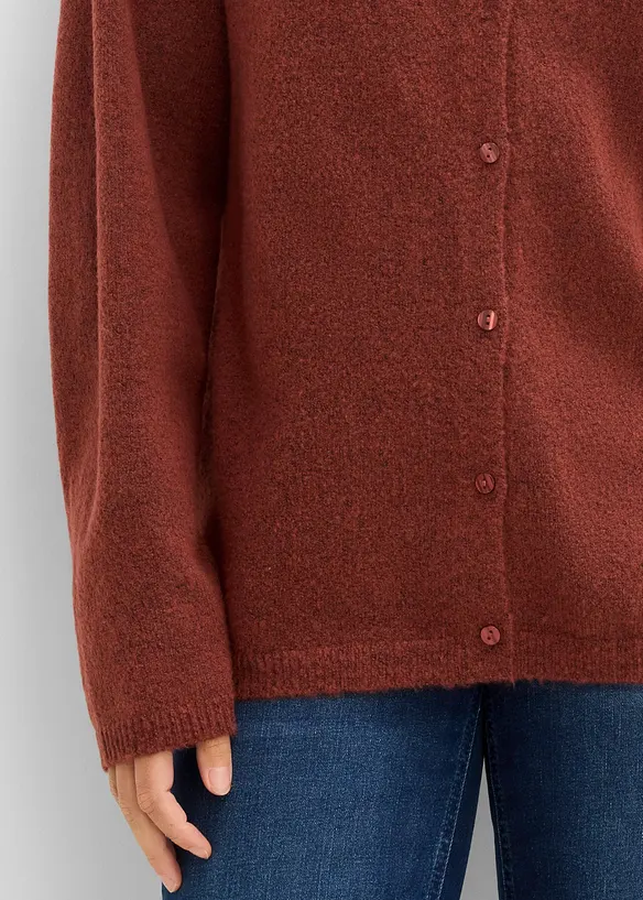 Cardigan in filato fine, bonprix