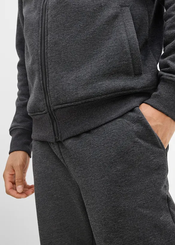 Tuta sportiva termica con morbida fodera in pile teddy, bonprix