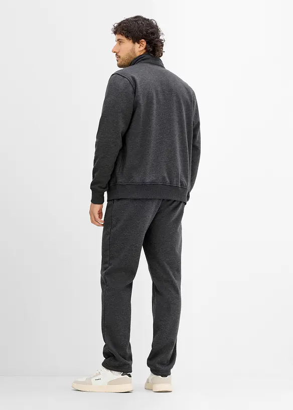Tuta sportiva termica con morbida fodera in pile teddy, bonprix