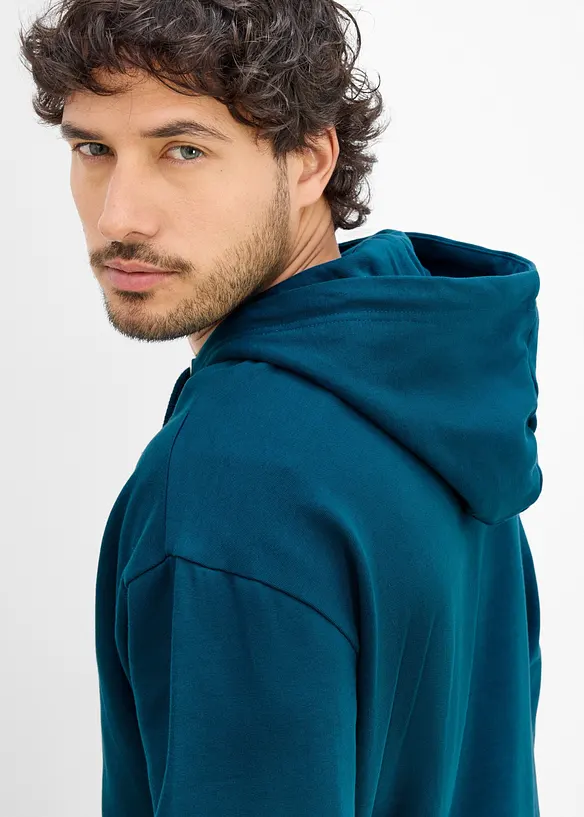 Felpa con cappuccio, loose fit, bonprix