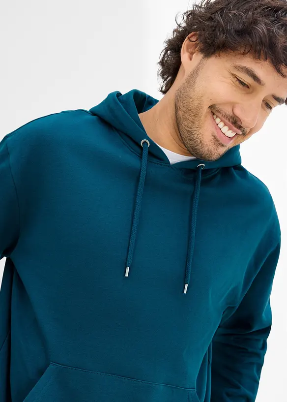 Felpa con cappuccio, loose fit, bonprix