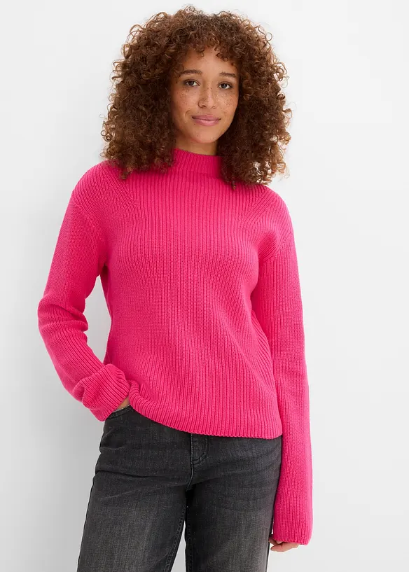 Maglione oversize in filato fine, bonprix