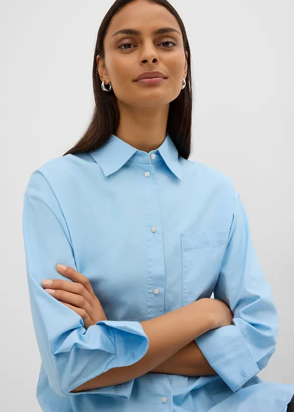 Camicetta Oxford in cotone biologico, bonprix