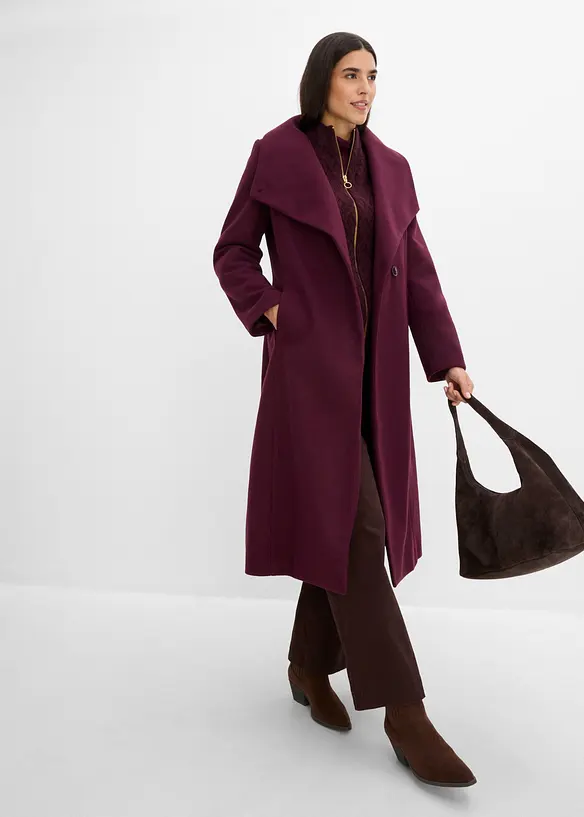 Cappotto in simil lana, bonprix