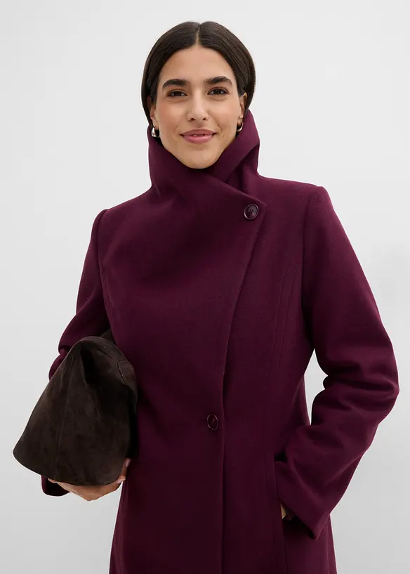 Cappotto in simil lana, bonprix