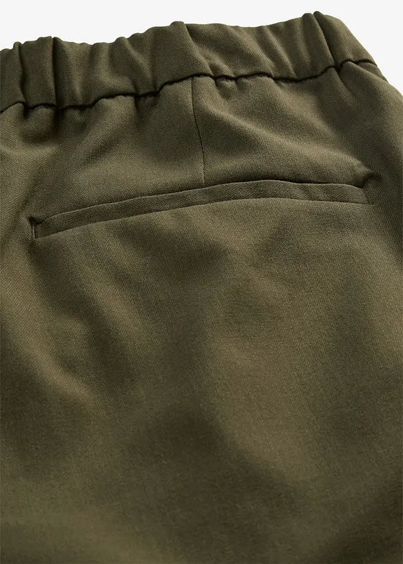 Pantaloni barrel in misto viscosa, bonprix
