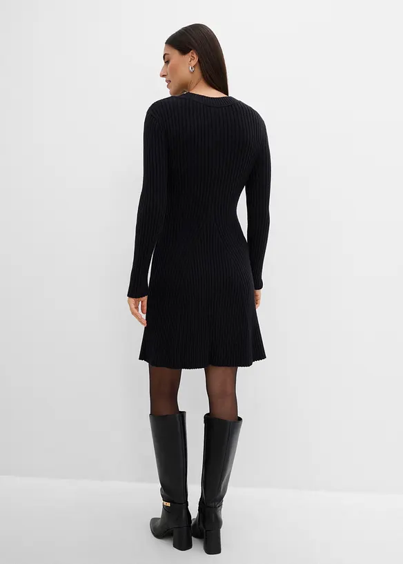 Miniabito in morbida maglia misto viscosa, bonprix