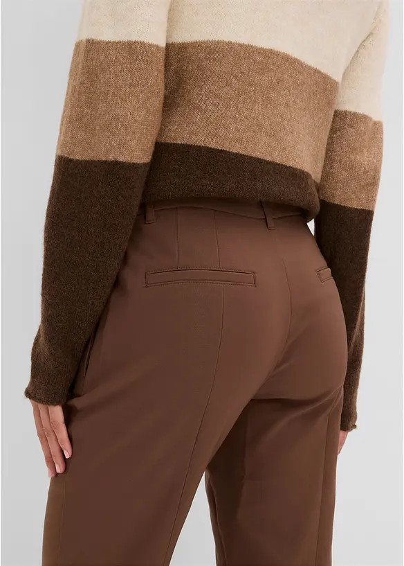Pantaloni con piega stirata, bonprix